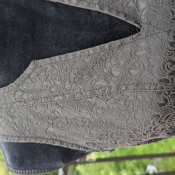 Pleated Black Dress - Picture 4 of 5